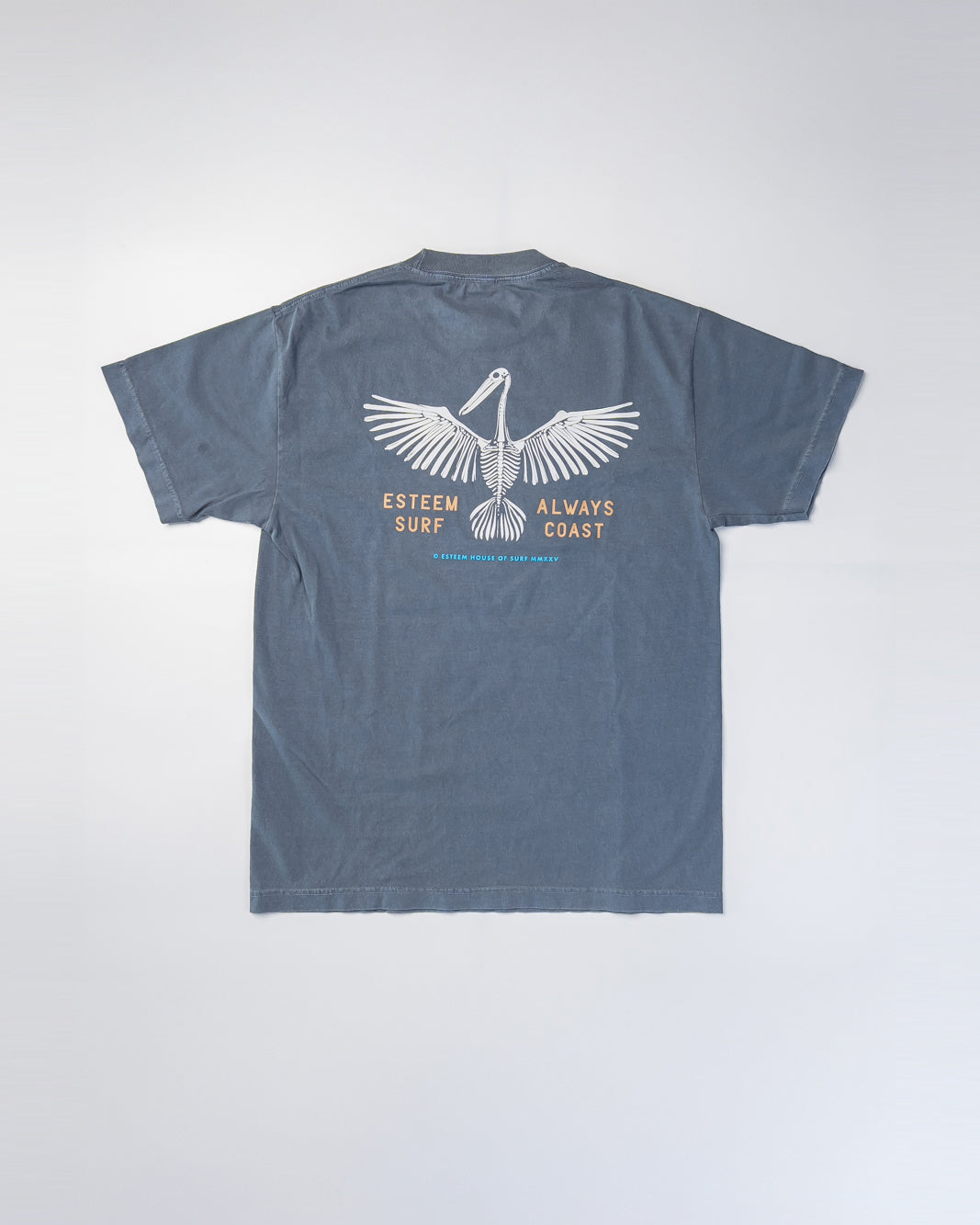 Pelican Tee - Faded Navy