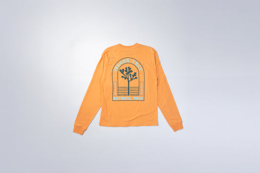 ロンTシャツ オレンジ