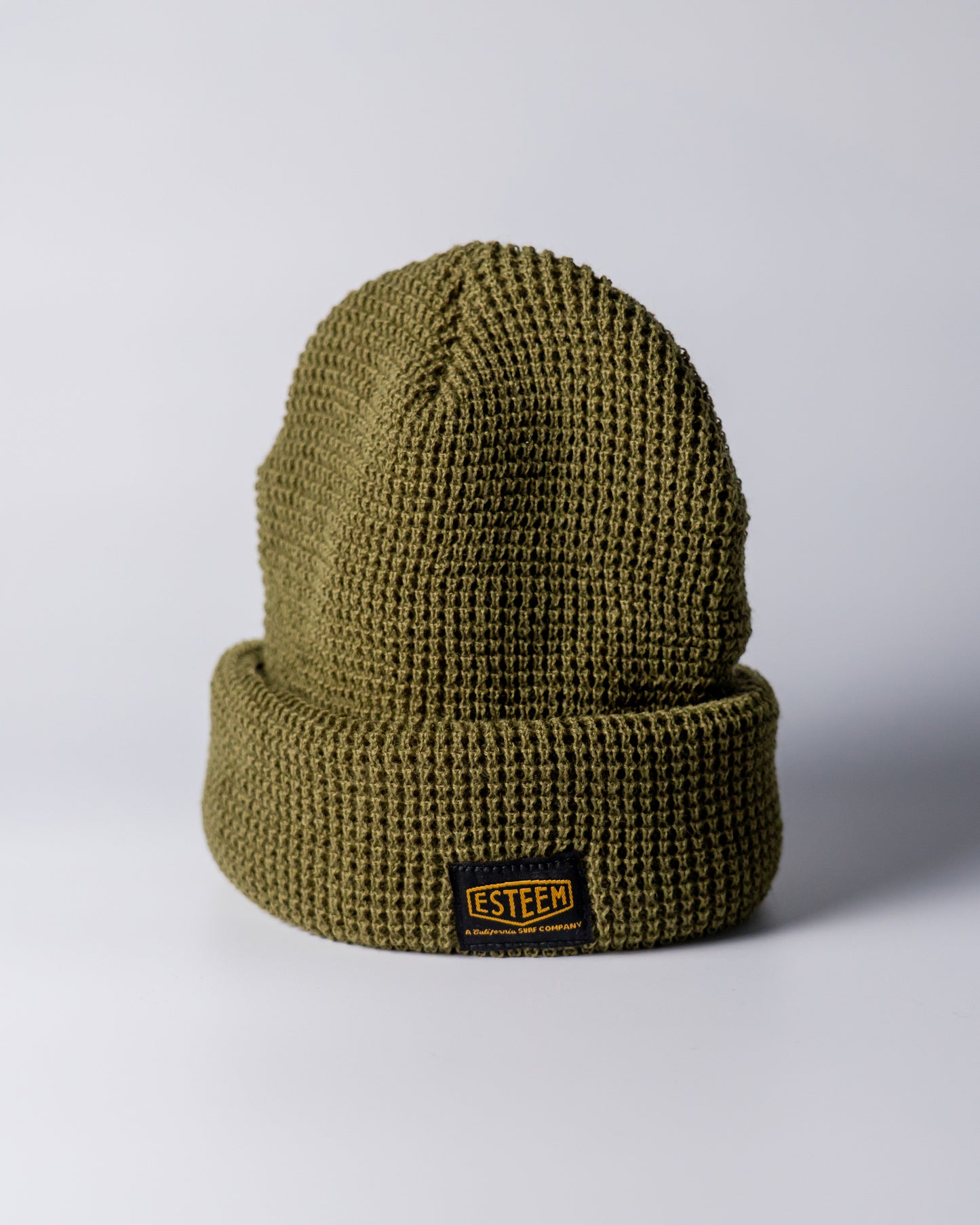 Badge Beanie - Khaki