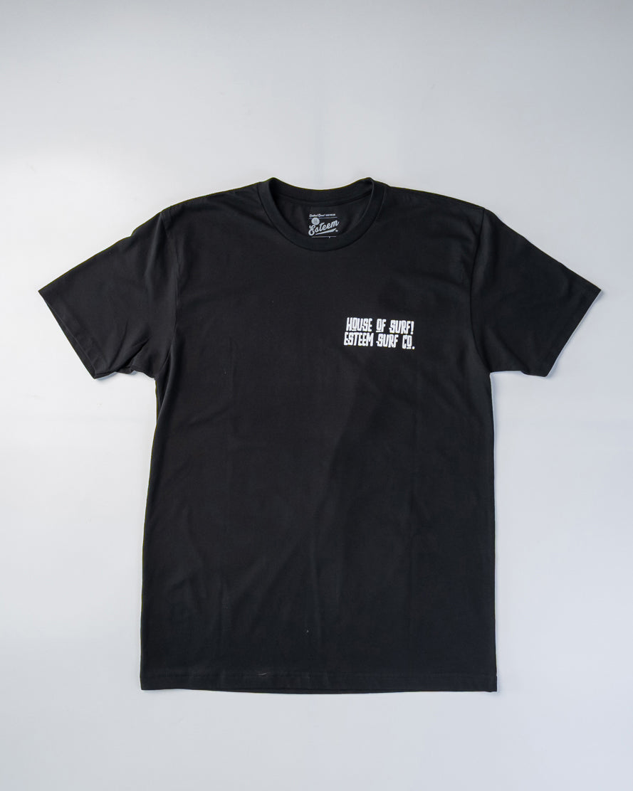 House of Surf Tee - Black