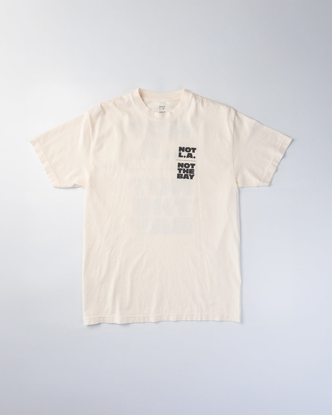 Sign Tee - Faded Cream