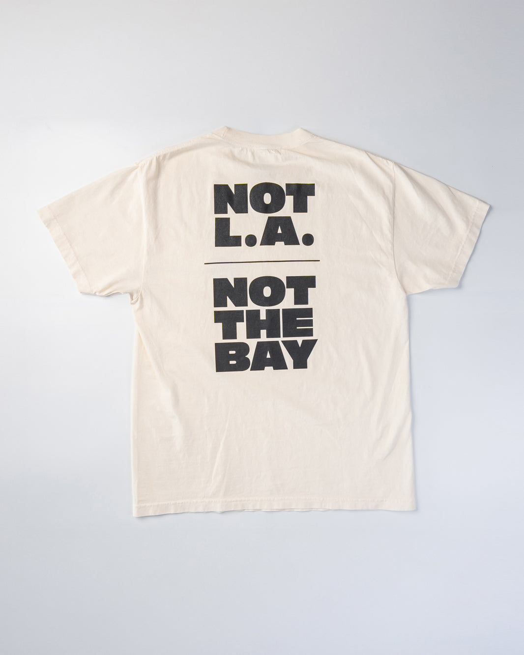 Sign Tee - Faded Cream