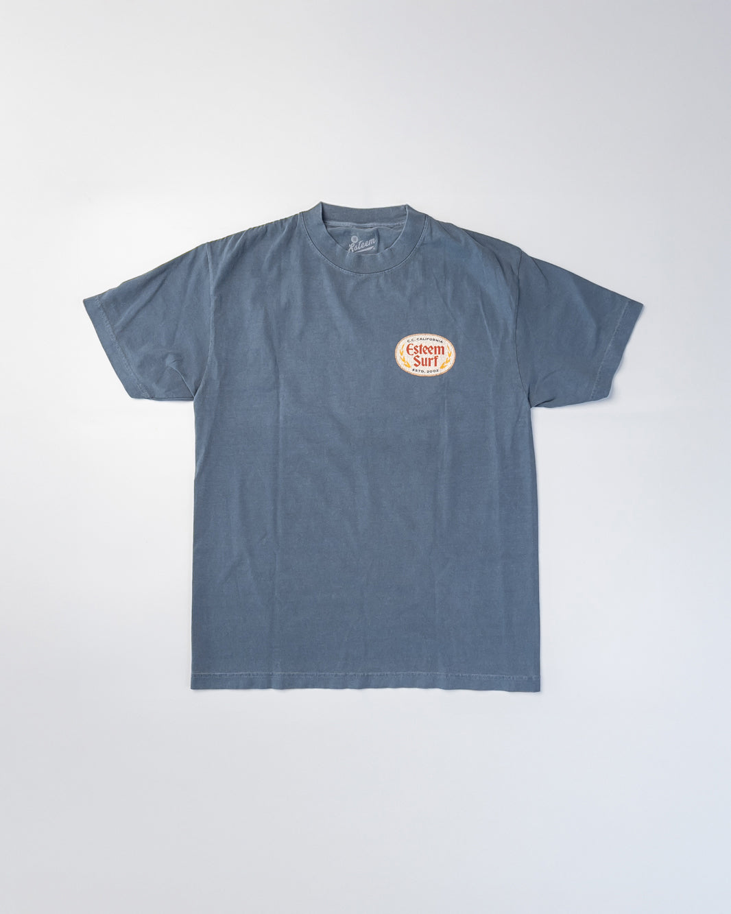 Oval Tee - Faded Navy