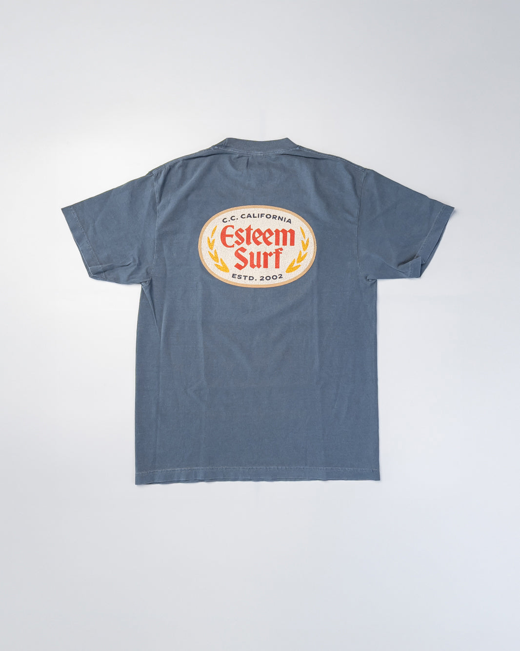 Oval Tee - Faded Navy