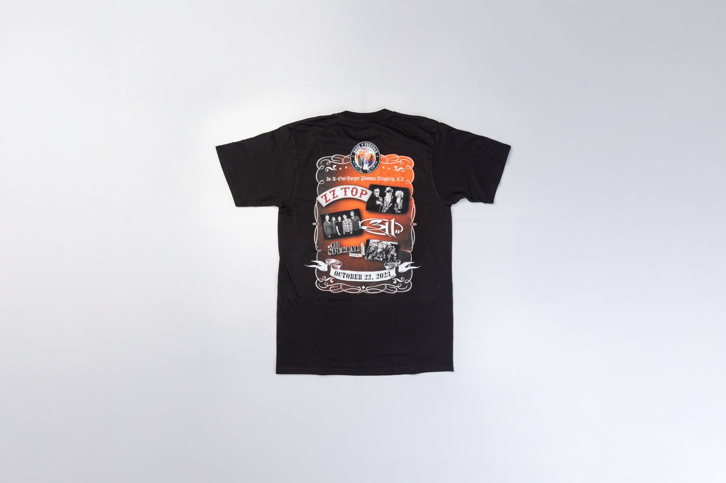【限定/完売品】In-N-Out Burger インアンドアウトバーガー  75周年 ライブTシャツ ZZ TOP 311