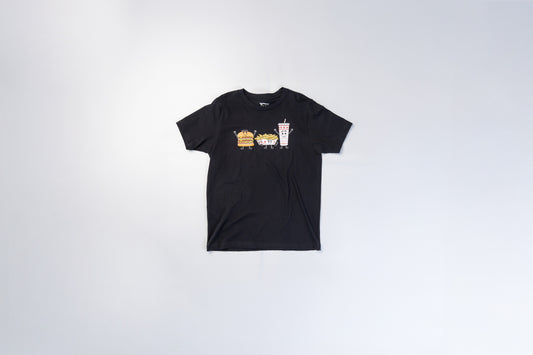 【日本未発売】In-N-Out Burger インアンドアウトバーガー  キャラクターTシャツ 黒