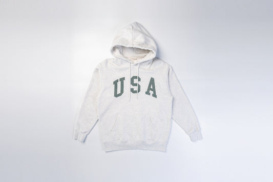 USA アーチロゴ パーカー｜西海岸ストリート 現地買付 [グレー]