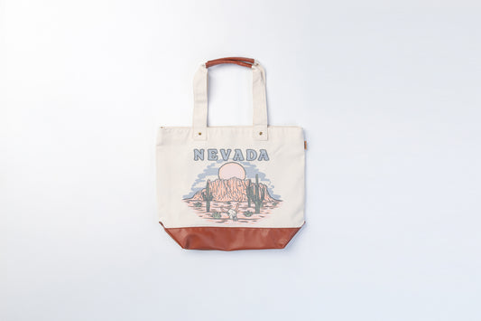 【US限定】NEVADA デザートデザイン トートバッグ｜ネバダ州限定 ラスベガス買付