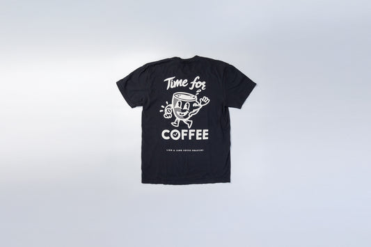 LION & LAMB COFFEE ROASTERS Tシャツ ブラック