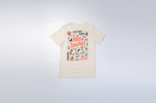 Hay Cuwboy Tシャツ クリーム