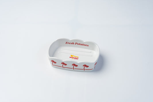 In-N-Out Burger インナアウトバーガー バスセット　コップ　石鹸置き - パームツリーロゴ [公式オリジナル]