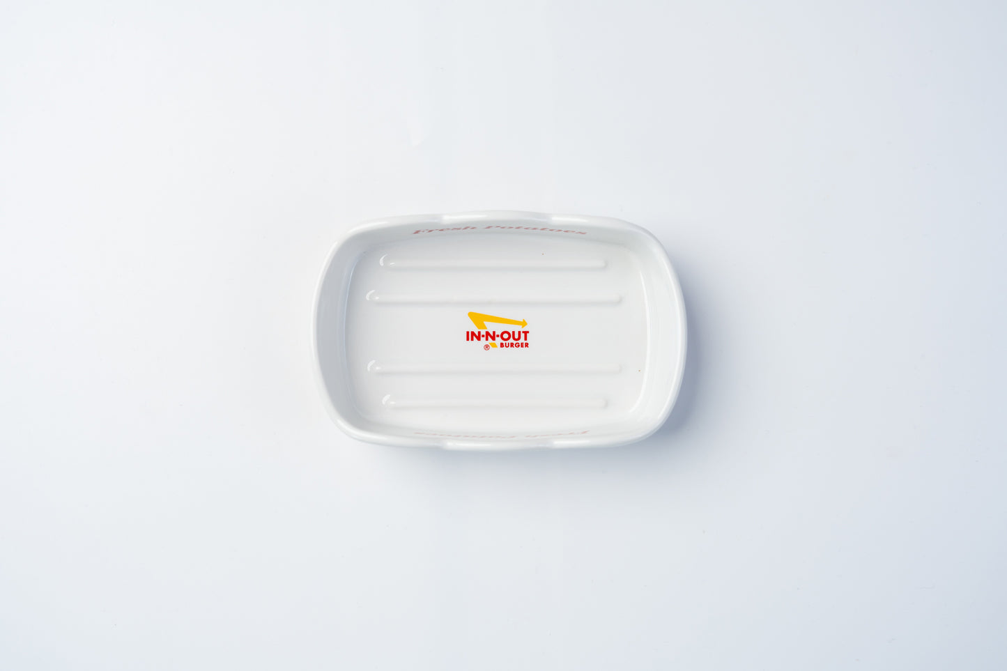 In-N-Out Burger インナアウトバーガー バスセット　コップ　石鹸置き - パームツリーロゴ [公式オリジナル]