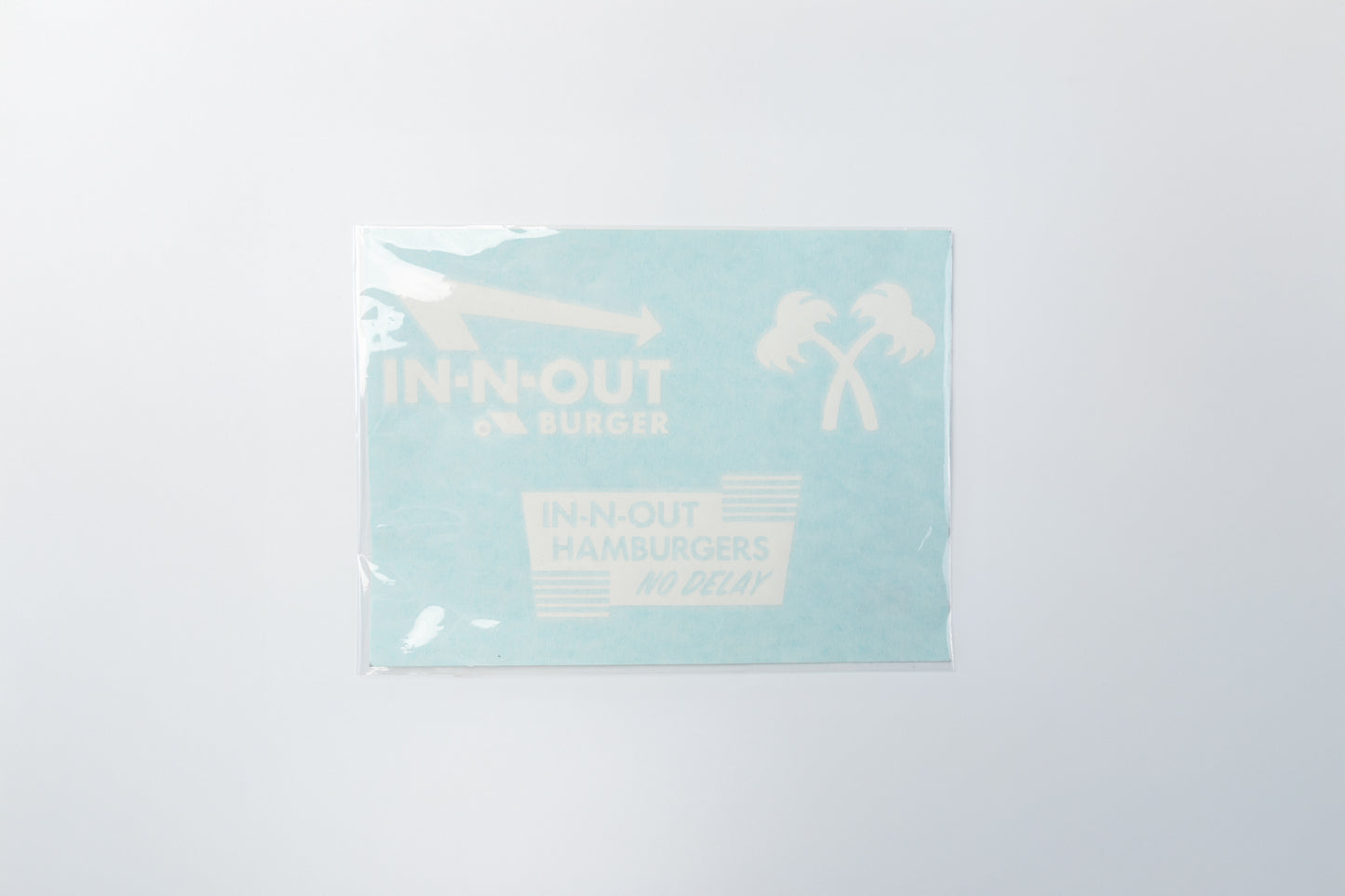 In-N-Out Burger インアンドアウトバーガー カッティングステッカー