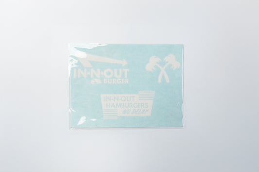 In-N-Out Burger インアンドアウトバーガー カッティングステッカー
