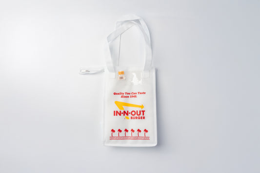 【日本未発売】In-N-Out Burger インアンドアウトバーガー  エコバッグ ホワイト 新品