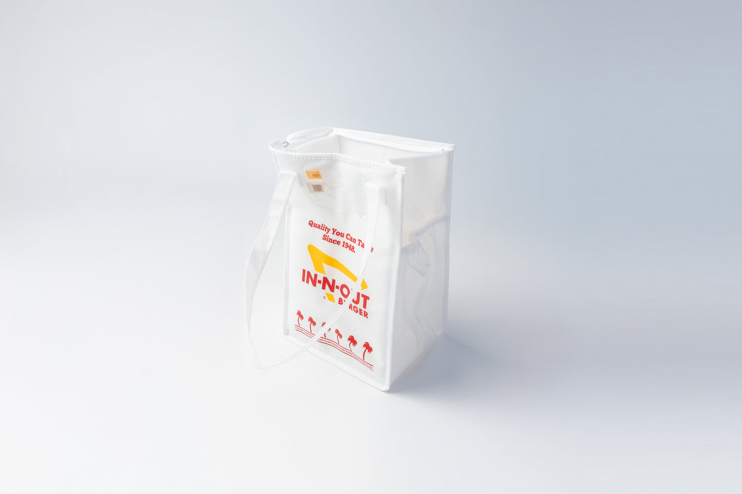 【日本未発売】In-N-Out Burger インアンドアウトバーガー  エコバッグ ホワイト 新品