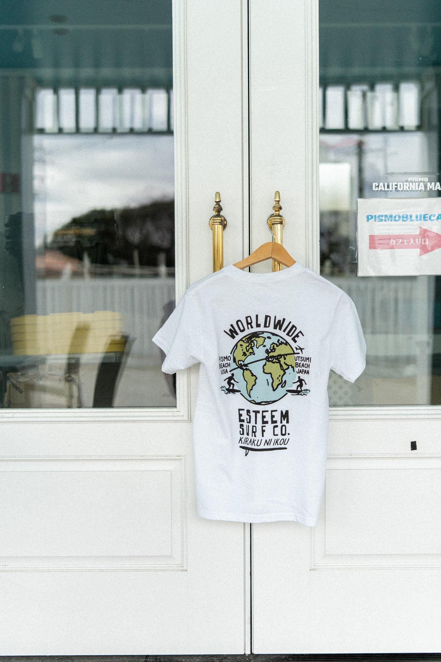 PISMO 3th エスティームコラボTシャツ　ホワイト