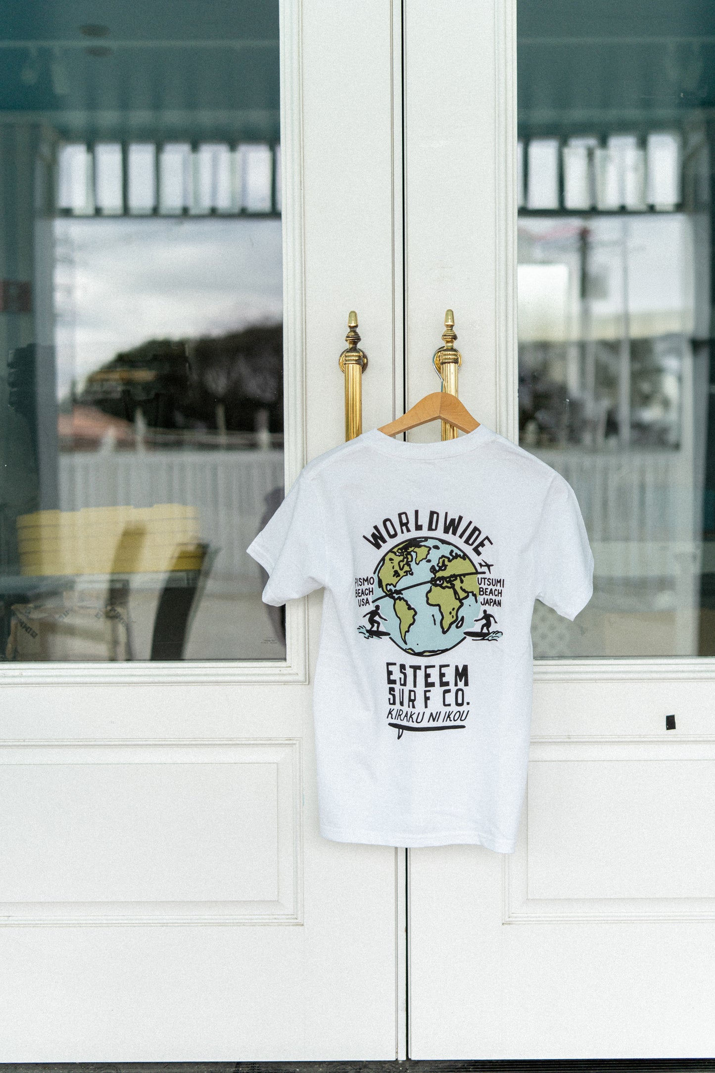 PISMO 3th エスティームコラボTシャツ　ホワイト