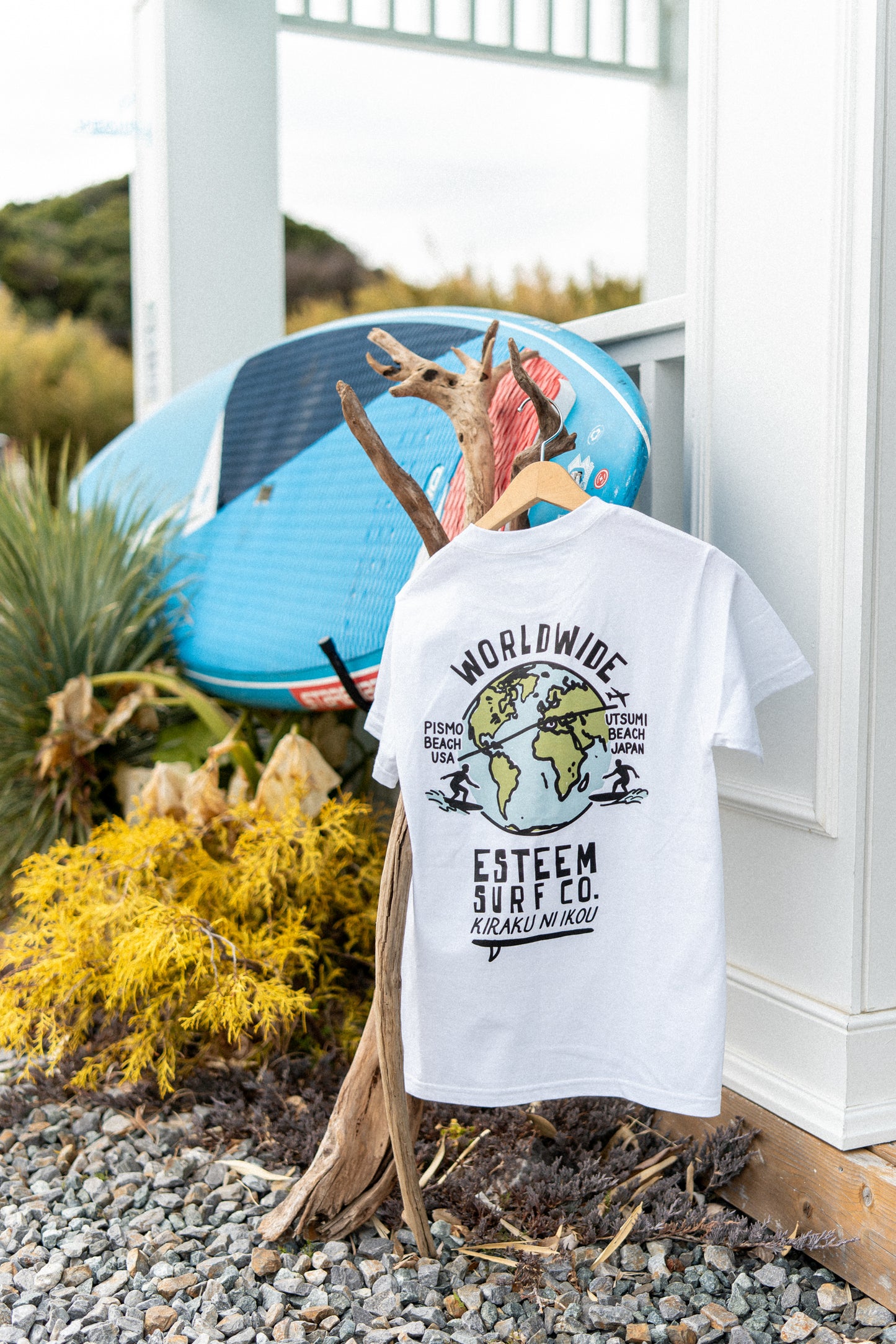 PISMO 3th エスティームコラボTシャツ　ホワイト