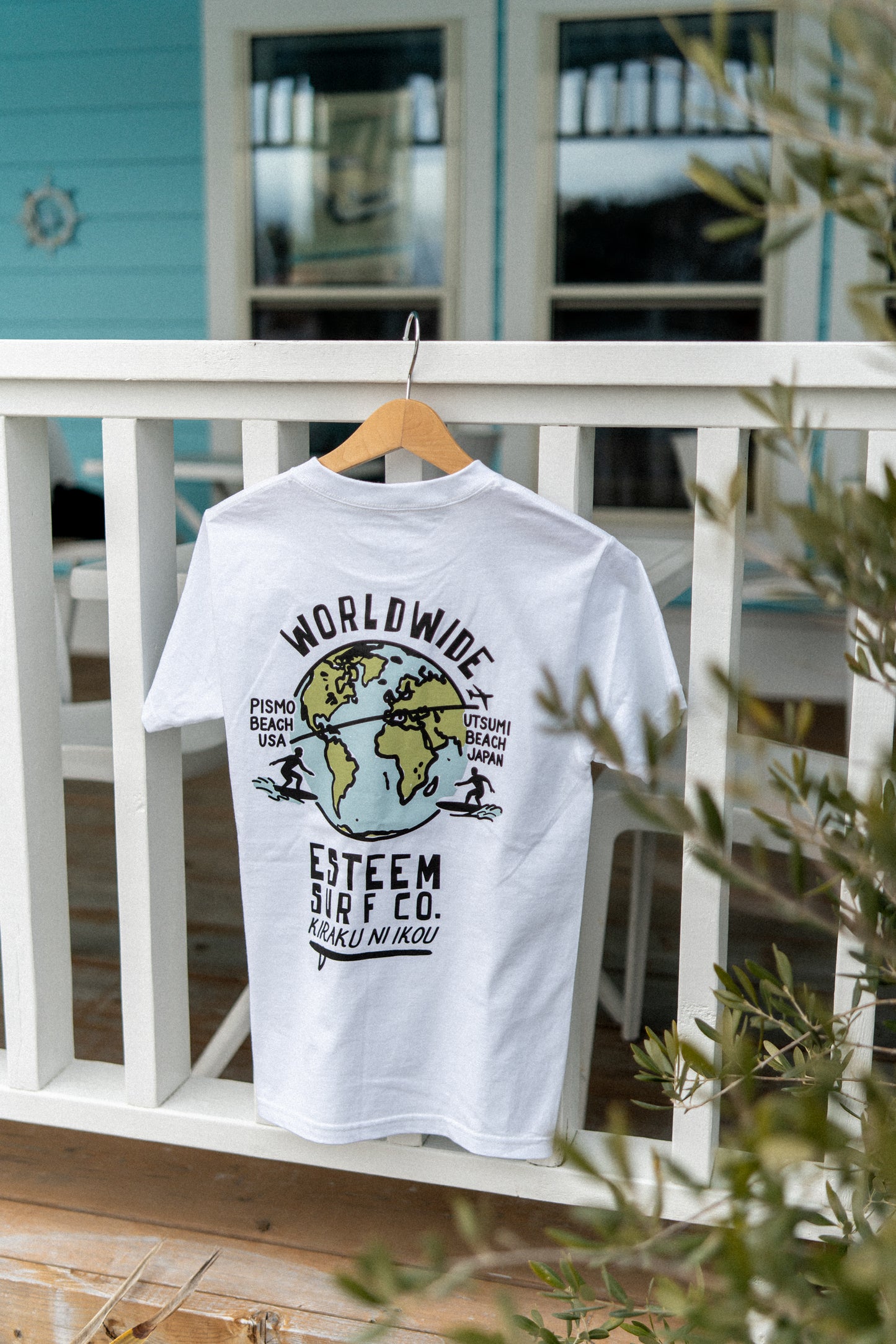 PISMO 3th エスティームコラボTシャツ　ホワイト