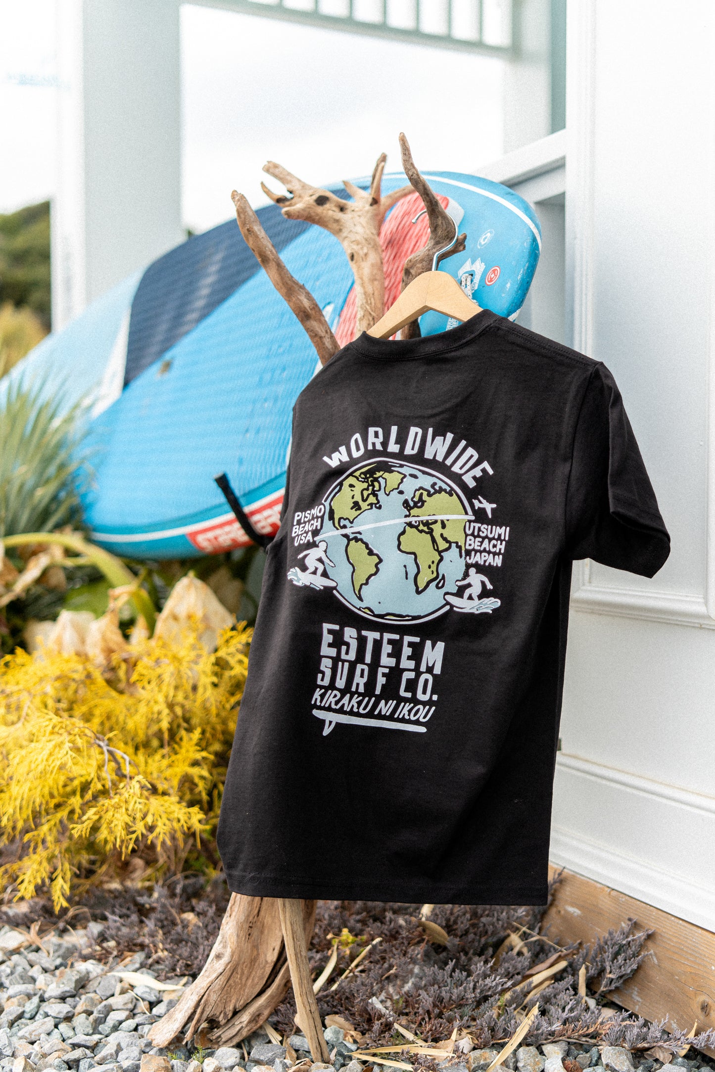 PISMO 3th エスティームコラボTシャツ　ブラック