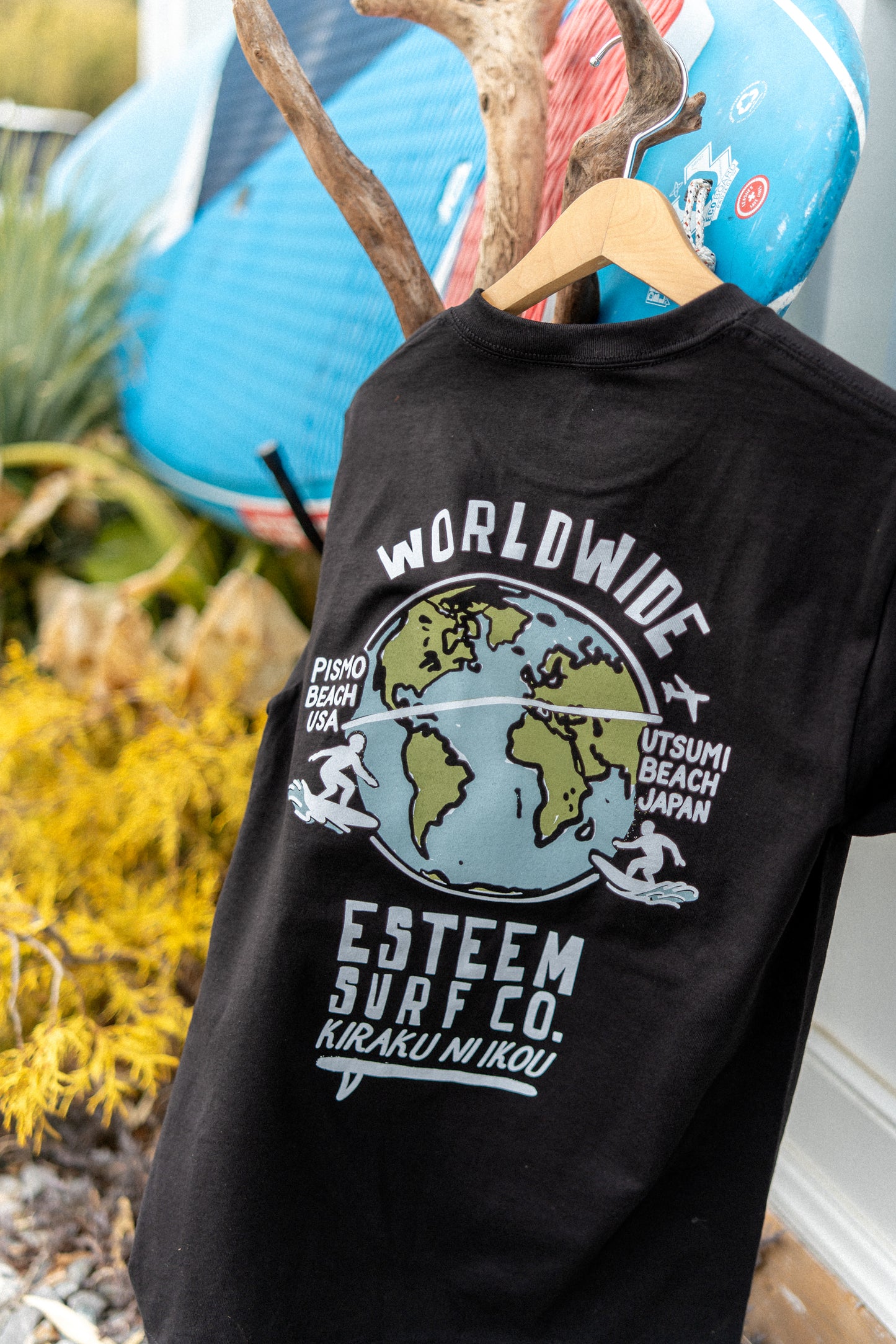 PISMO 3th エスティームコラボTシャツ　ブラック
