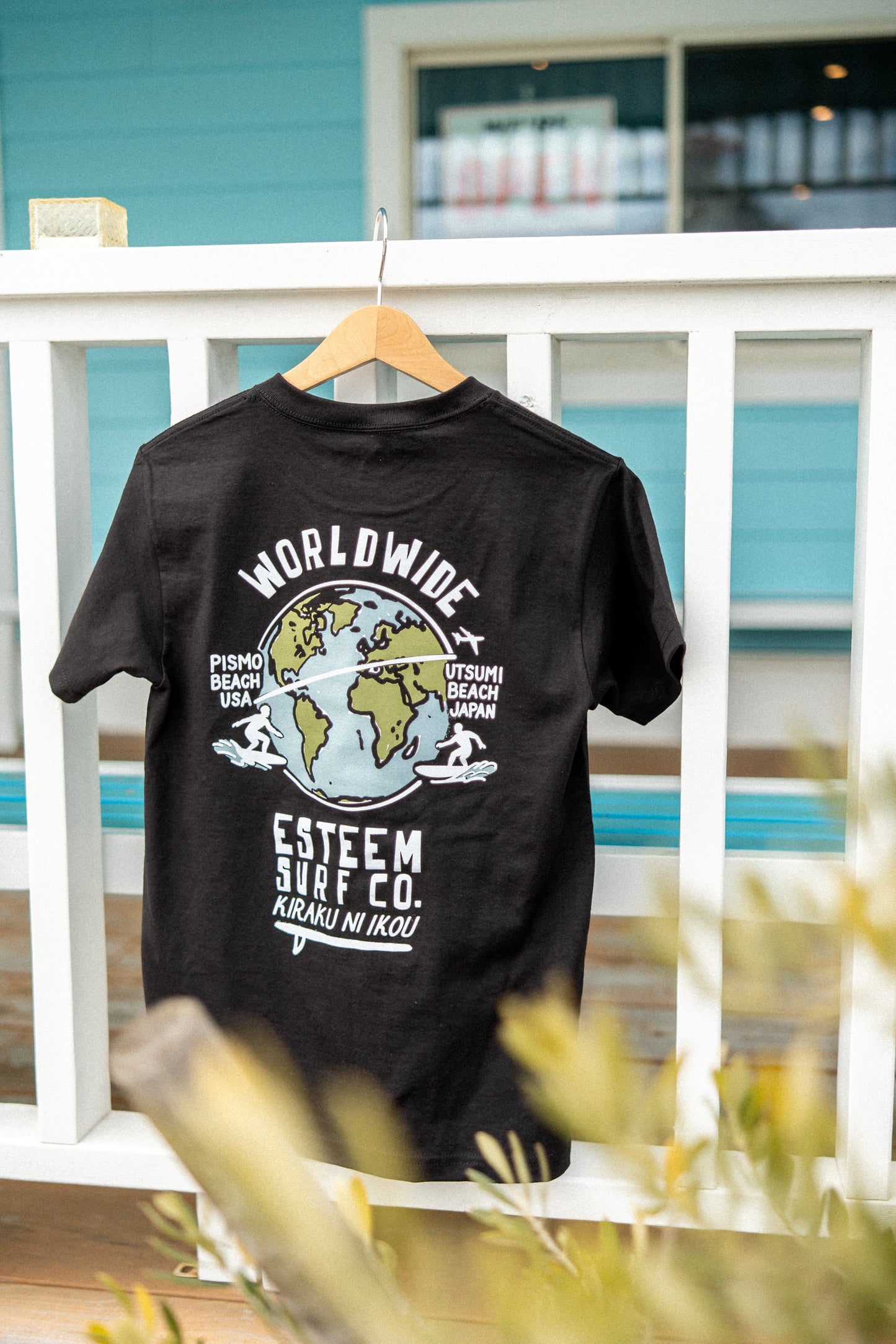 PISMO 3th エスティームコラボTシャツ　ブラック