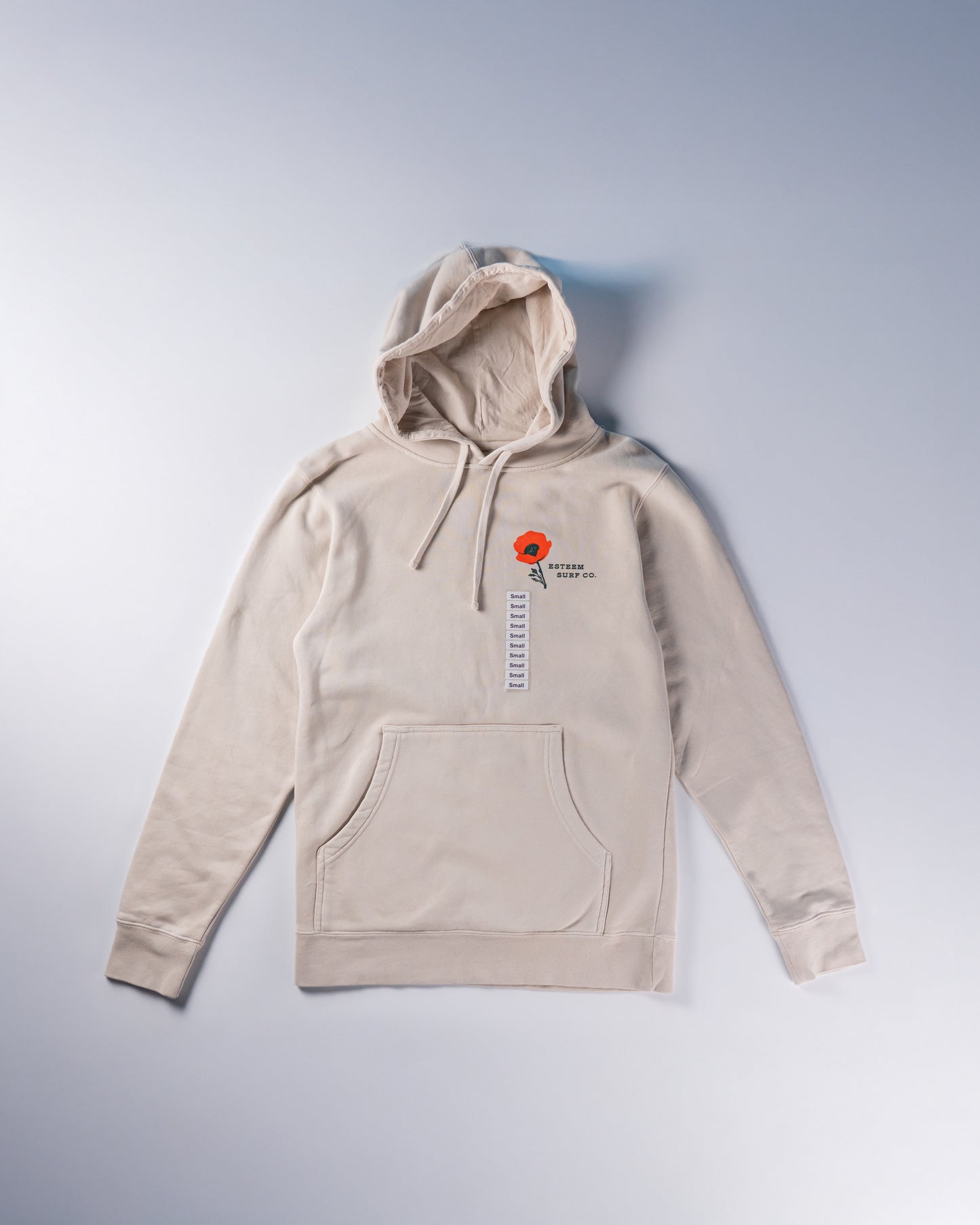 Poppies Hoodie - Ivory