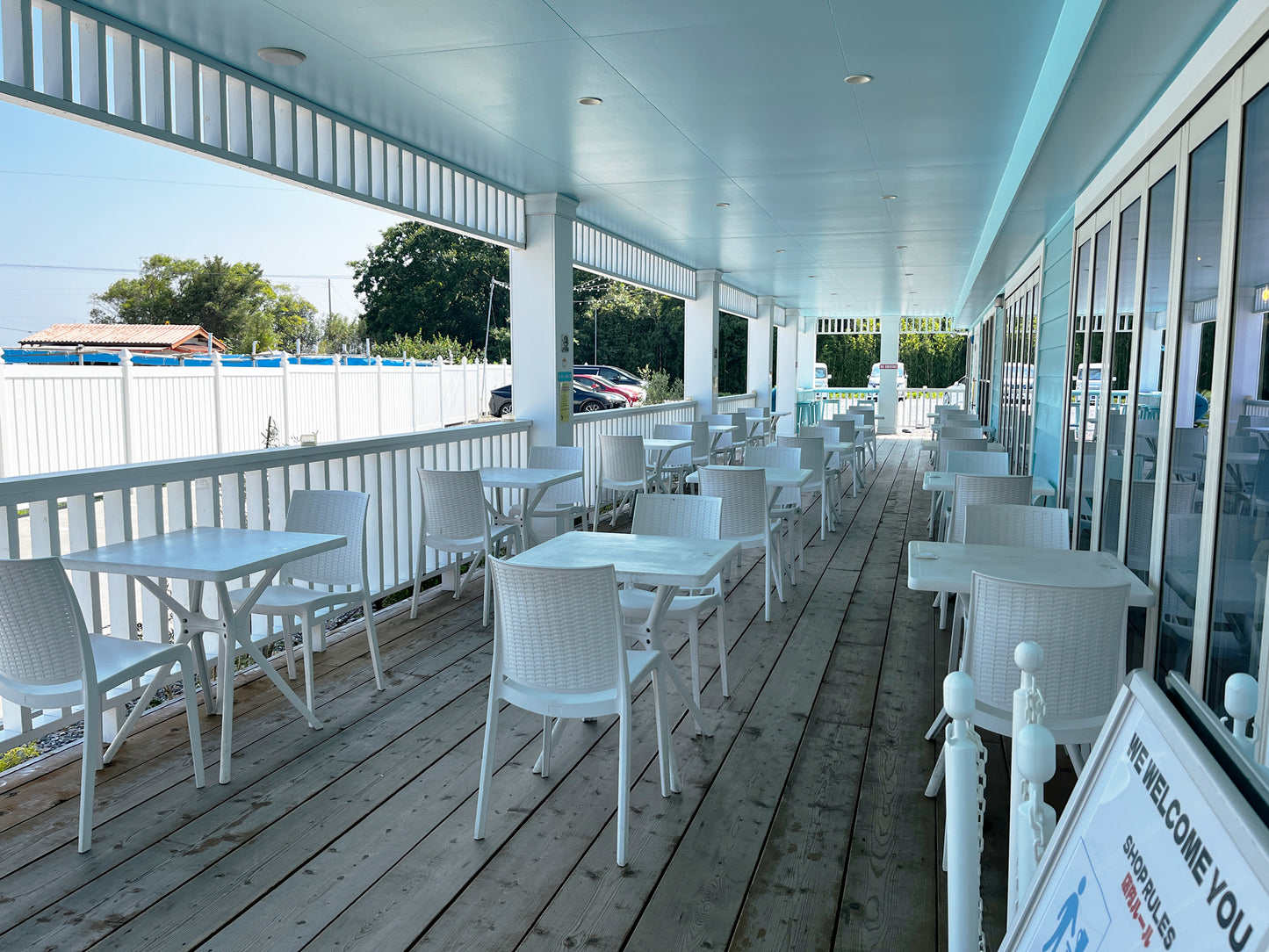 【PISMOBLUE CAFE】平日_テラス貸切プラン