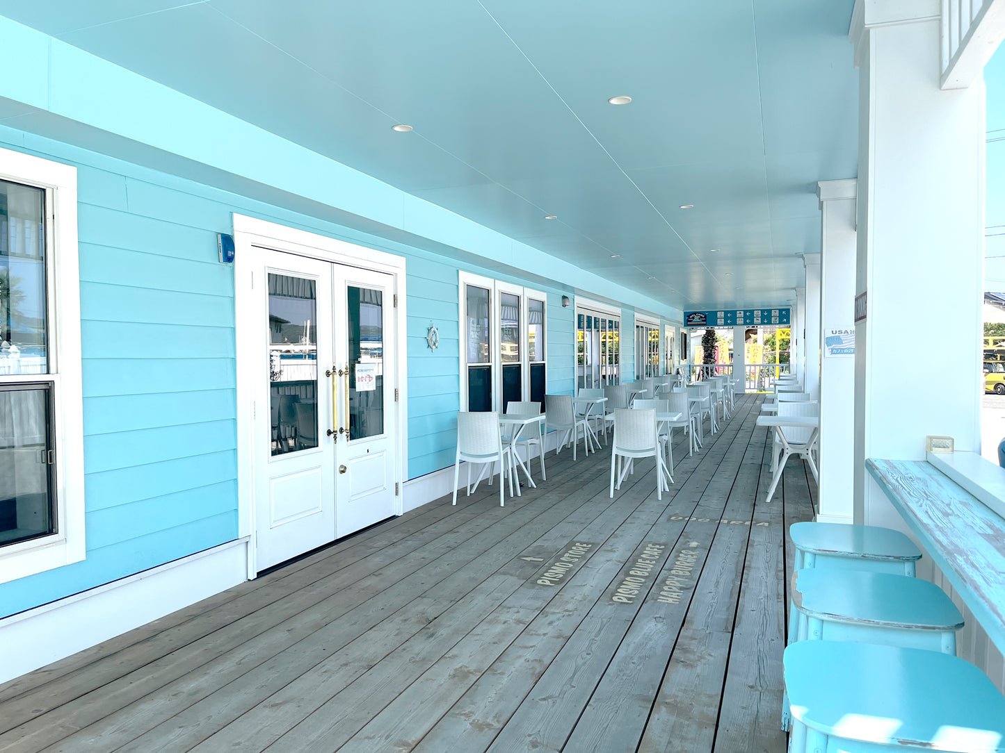 【PISMOBLUE CAFE】平日_テラス貸切プラン