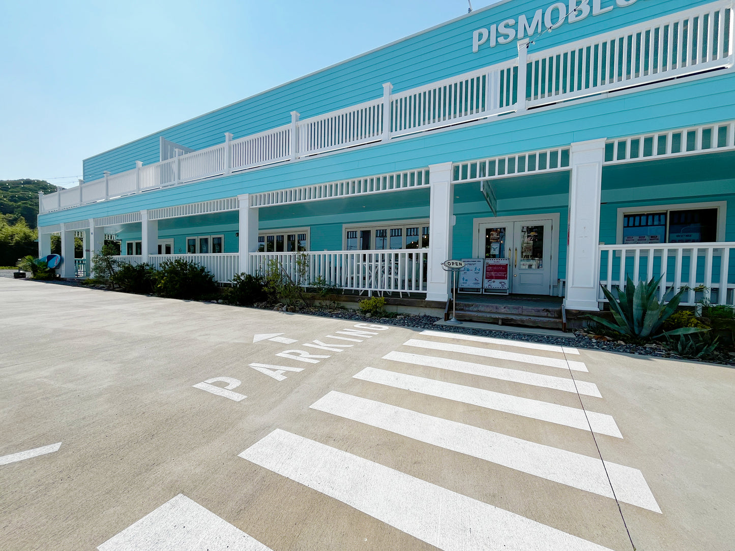 【PISMOBLUE CAFE】土日祝_テラス貸切店内貸切プラン