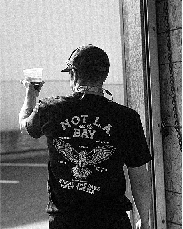 Red Tail Hawk Tee - Black