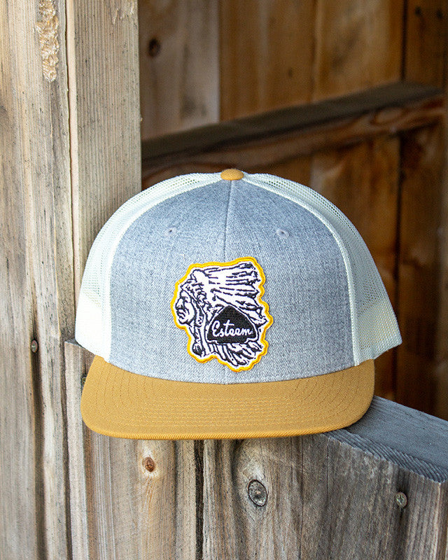 Chief Snapback - Mustard