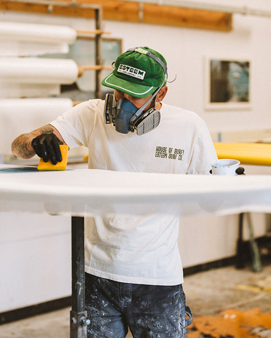 House of Surf Tee - Cream