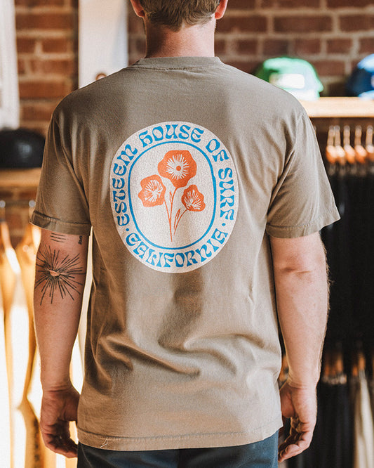 Pottery Tee - Faded Brown