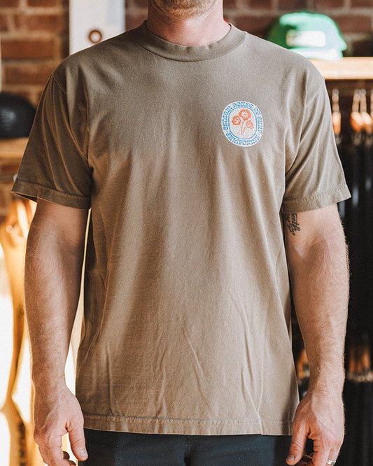 Pottery Tee - Faded Brown