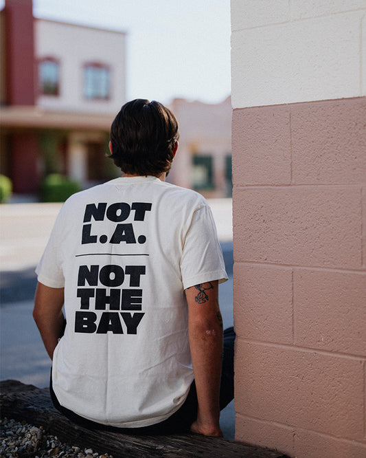 Sign Tee - Faded Cream