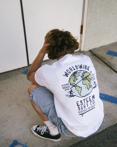 PISMO 3th エスティームコラボTシャツ　ホワイト
